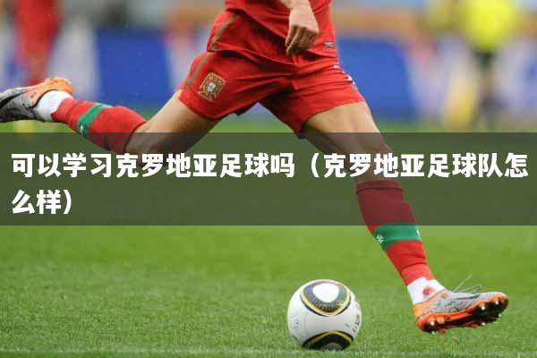 可以学习克罗地亚足球吗（克罗地亚足球队怎么样）