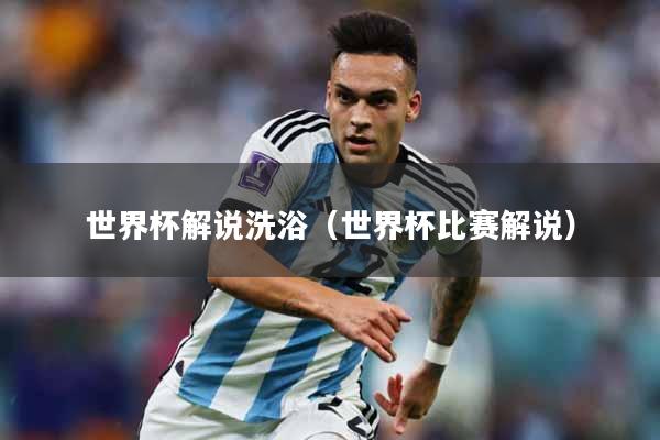 世界杯解说洗浴（世界杯比赛解说）