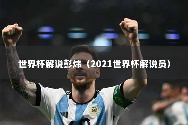 世界杯解说彭炜（2021世界杯解说员）